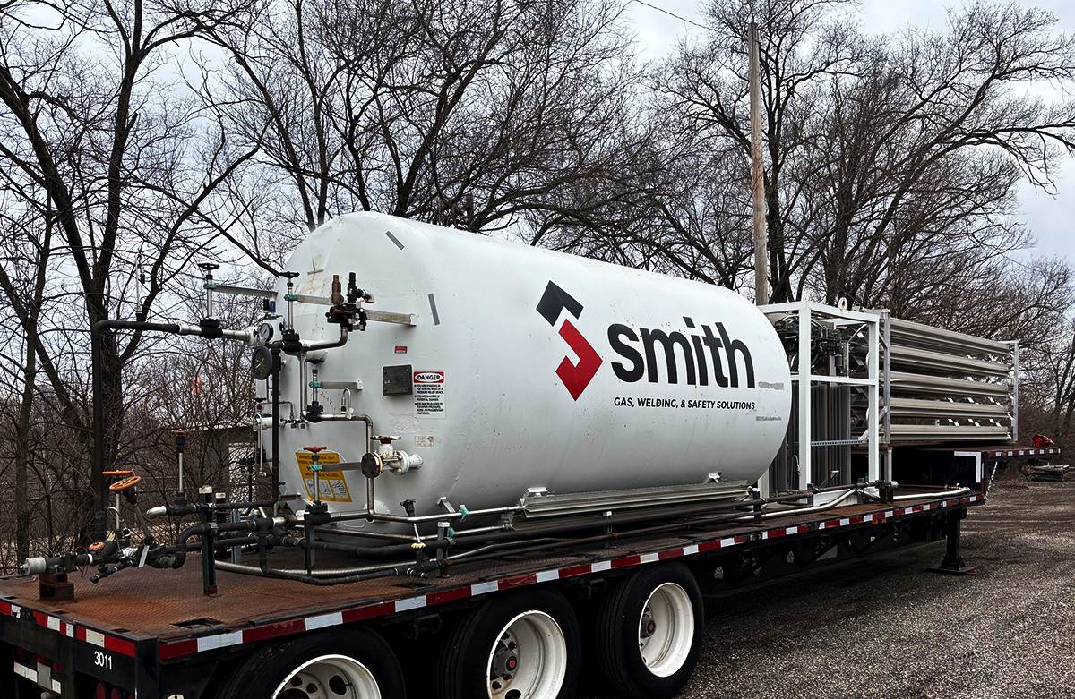 Liquid nitrogen trailer trifecta